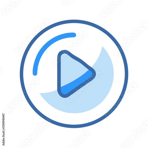 Play Button Icon Vector