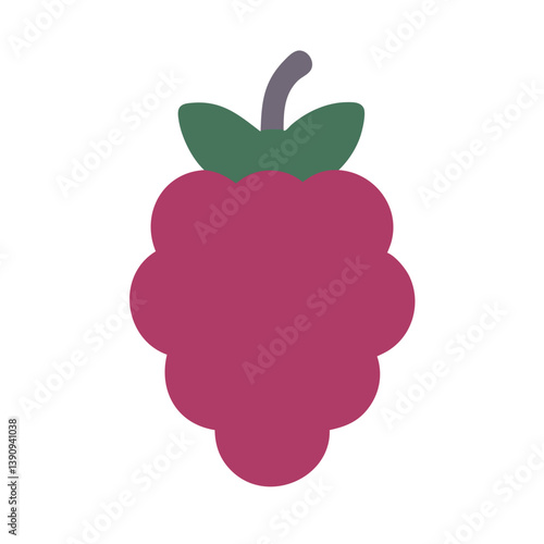 Raspberry Icon Vector Design