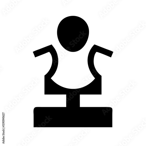 Sculpture Icon Vector Design