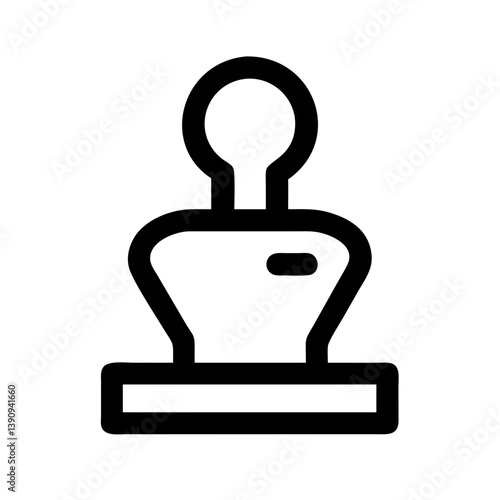Sculpture Icon Vector Design
