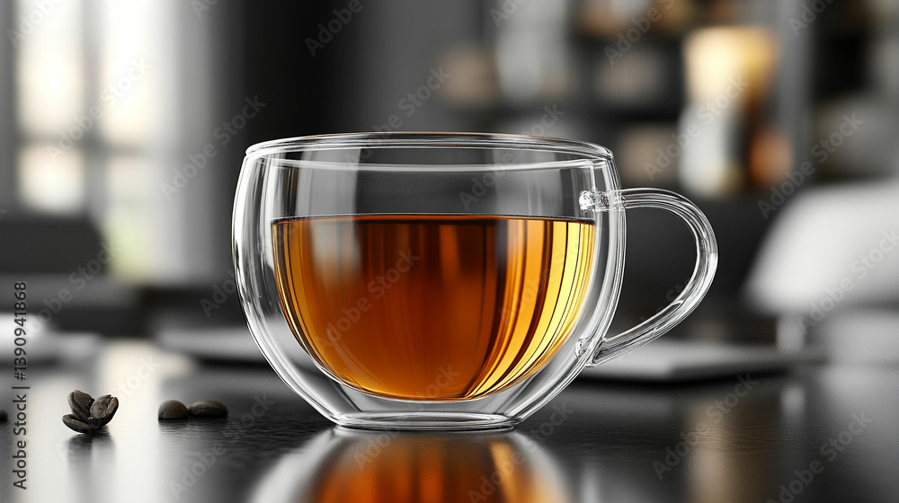 A transparent glass tea cup with a smooth curved handle and rounded body, symbolizing clarity, simplicity, and modern elegance in a sophisticated business setting.
A transparent glass tea cup with a smooth curved handle and rounded body, symbolizing clarity, simplicity, and modern elegance in a sophisticated business setting.