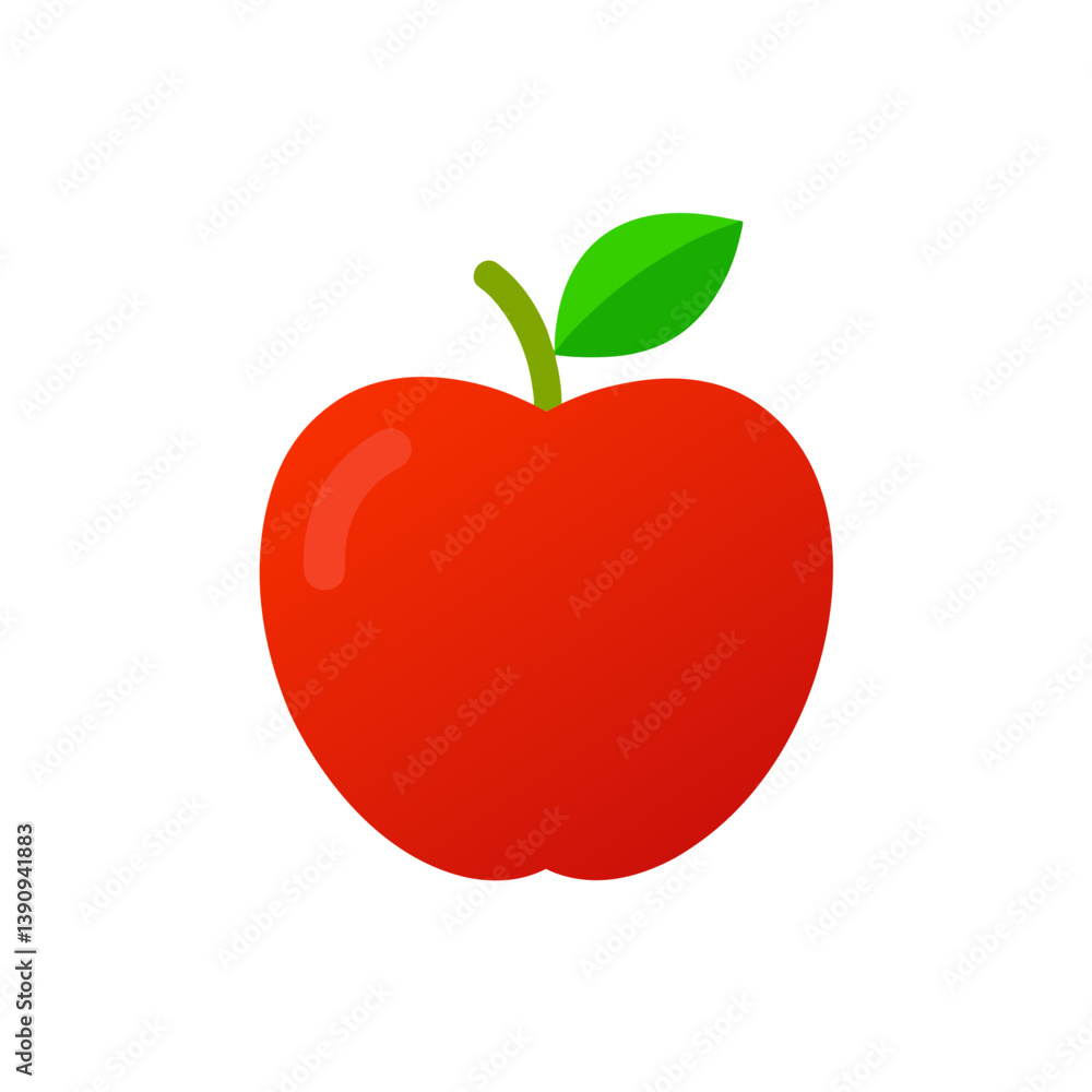 red apple isolated on white red apple isolated on white