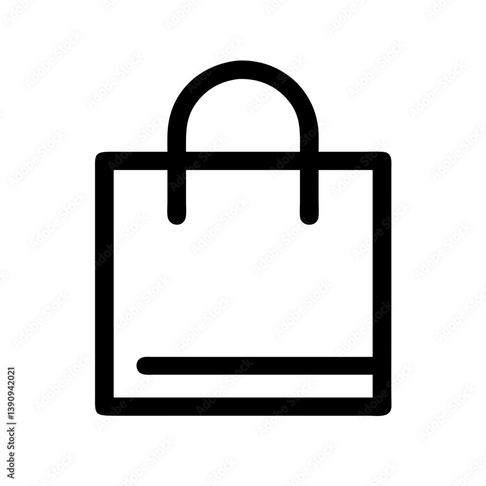 Shopping Bag Icon Vector Design Shopping Bag Icon Vector Design