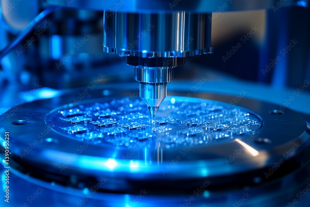 Microchip Array Precision Machining Process