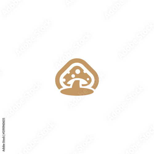 mushrooms logo vector