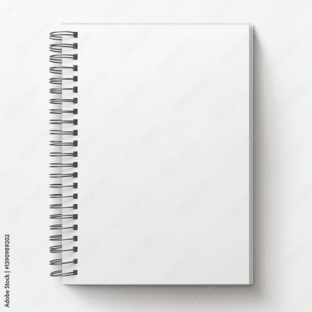Blank spiral-bound notebook (3) Blank spiral-bound notebook (3)