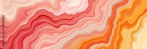 A vibrant abstract background featuring flowing lines in shades of pink, red, and orange, perfect for creative projects, branding, and modern designs.