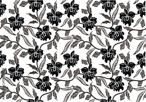 Batik Indonesian: is a technique of wax-resist dyeing applied to whole cloth, or cloth made using this technique originated from Indonesia.