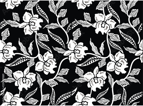 Batik Indonesian: is a technique of wax-resist dyeing applied to whole cloth, or cloth made using this technique originated from Indonesia.