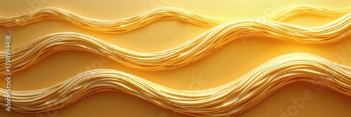 ### Description
Elegant golden waves create a serene and warm atmosphere, perfect for backgrounds, branding, or creative projects in various industries.