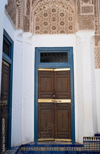 entrance to the mosque