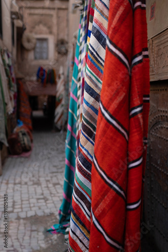 traditional moroccan  fabrics