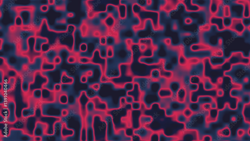 Abstract Glowing Grid Texture in Red and Blue Digital Pattern Abstract Glowing Grid Texture in Red and Blue Digital Pattern