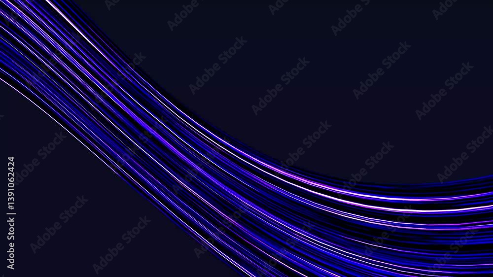 Fast Light Color Lines Running Flickering in Competition Like F1 Intro. Beautiful Multi Colored Strokes Extremely Fast. Beautiful Abstract Traffic Lights Moving Extremely Fast.