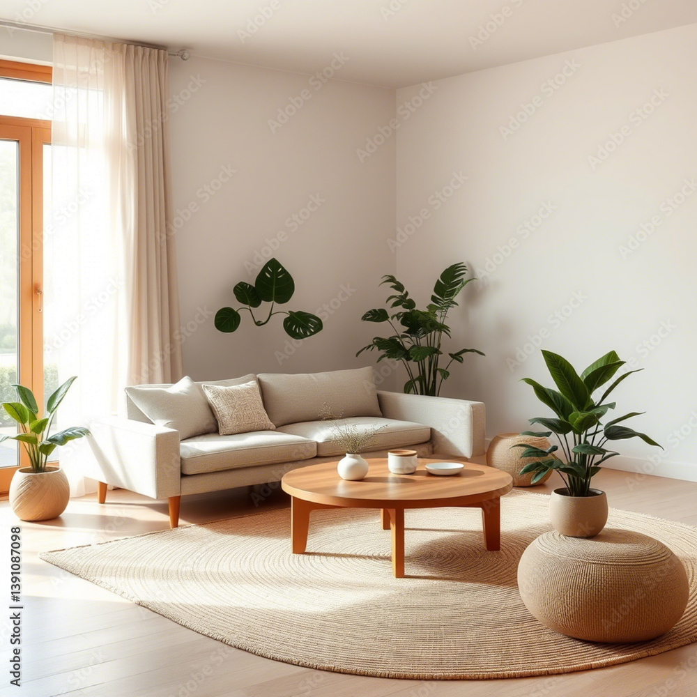 Fototapeta premium modern living room