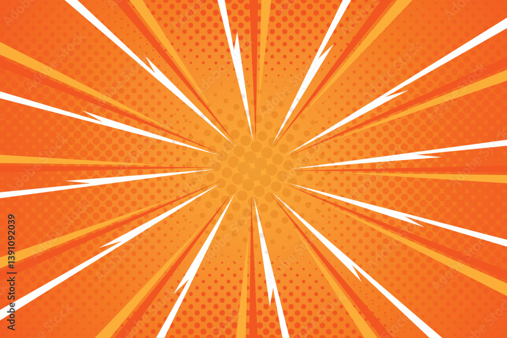 Obraz premium Comics background