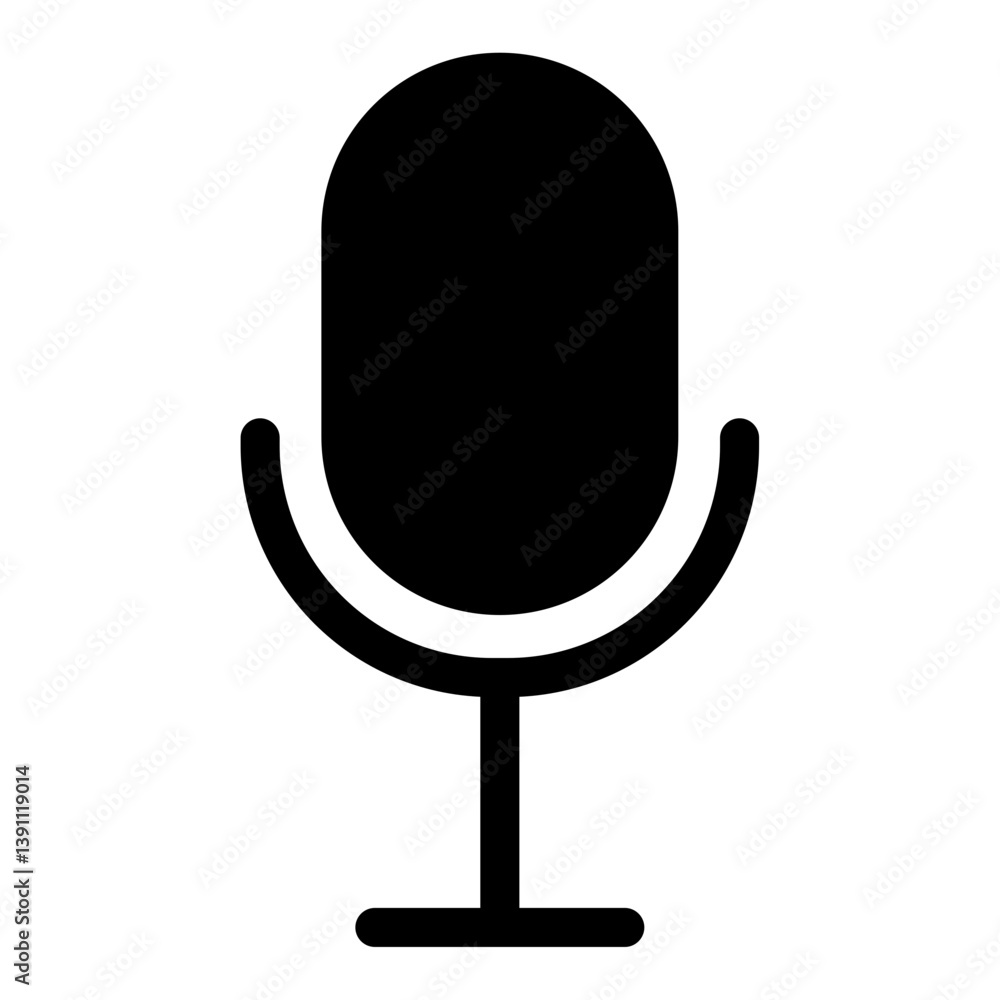 vector microphone icon vector microphone icon