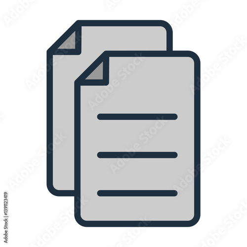 Paper Files Icon