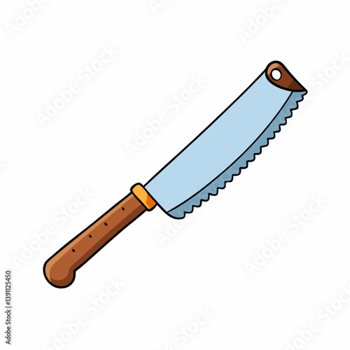 knife isolated on white background
