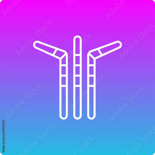 Plastic Straw Icon