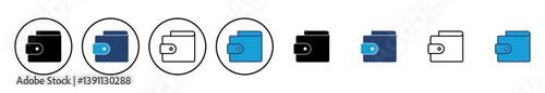 Wallet icon vector. wallet vector icon