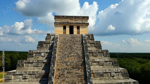 Ancient Ruins of Chichén Itzá in Yucatán, Mexico