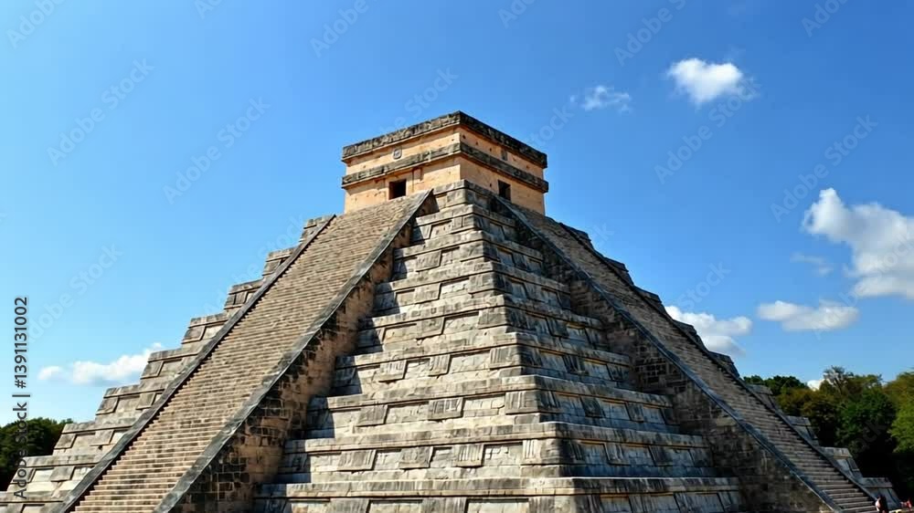 Ancient Ruins of Chichén Itzá in Yucatán, Mexico Ancient Ruins of Chichén Itzá in Yucatán, Mexico