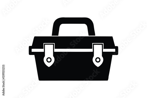 Tools box icon vector