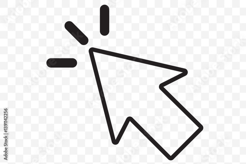 click cursor. cursor icon set