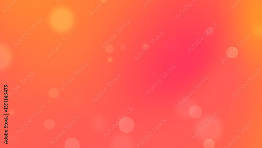 Pink and orange gradient background features soft glowing circles Pink and orange gradient background features soft glowing circles