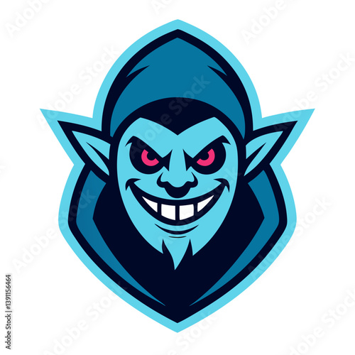 Cyber Troll mascot logo

