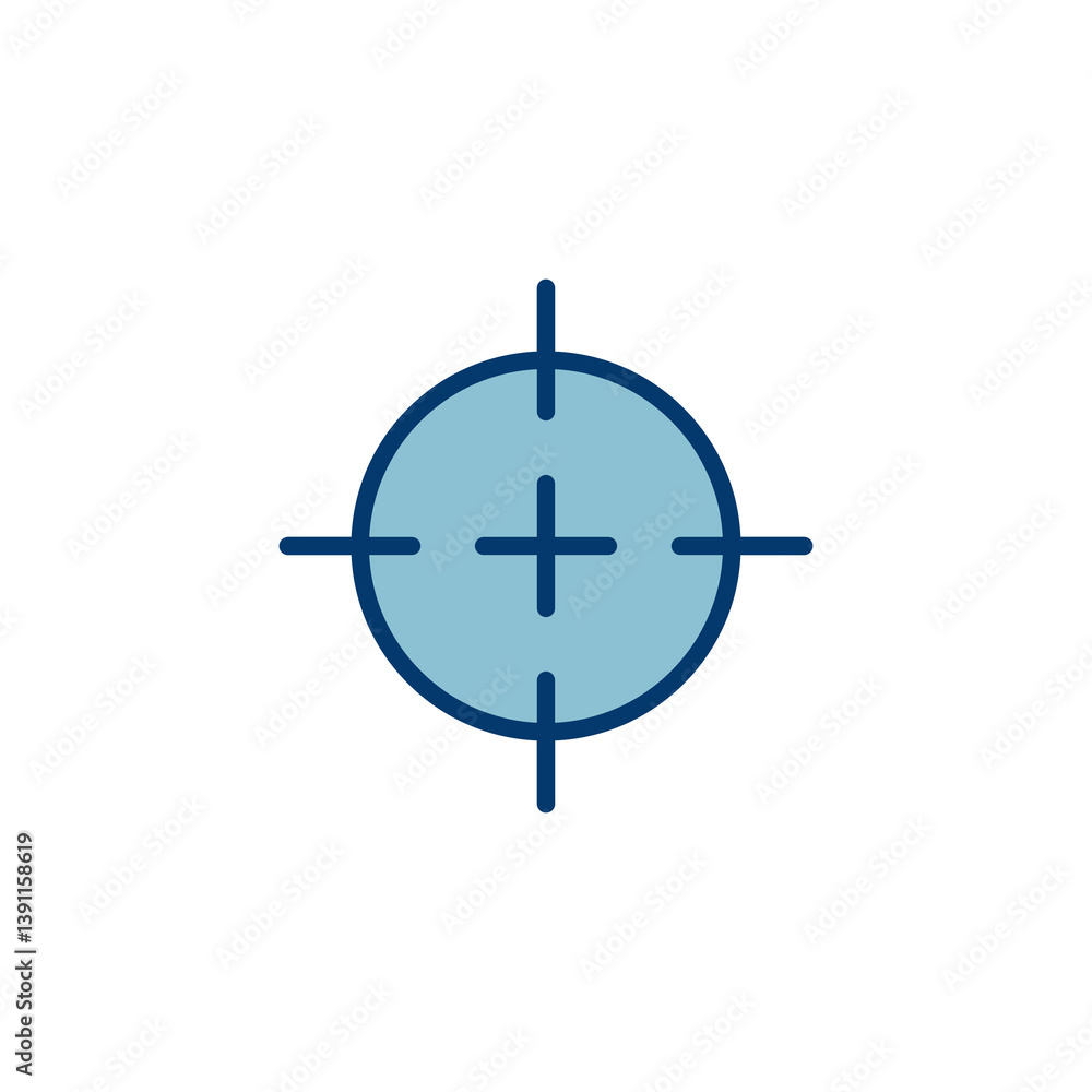 Target icon vector isolated on white background. Target vector icon. goal icon. marketing target. Aim Target icon vector isolated on white background. Target vector icon. goal icon. marketing target. Aim