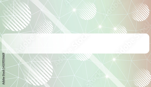 Abstract illustration with an elegant triangles, line, circle, space for text. Bright background for poster, banner, flyer. Vector illustration. Blur Sweet Dreamy Gradient Color Background.