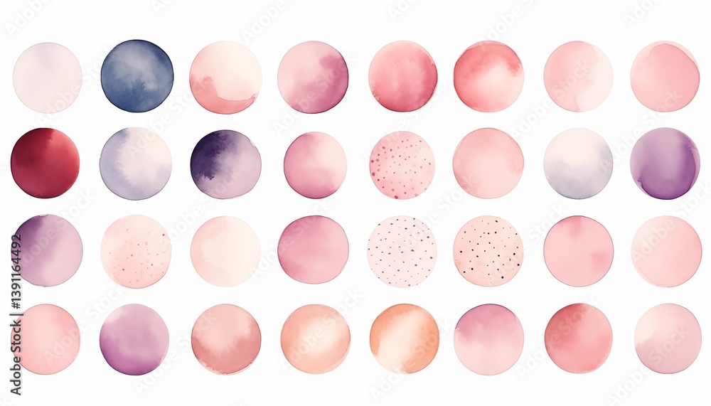 Obraz premium set of colorful palette