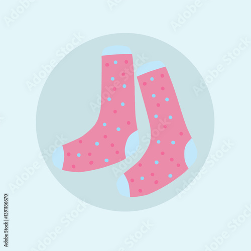 a sock design with many kinds of patterns and motifs