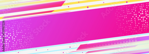 グラデーション幾何学背景フレーム	