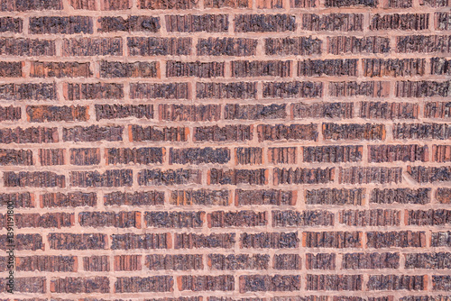 Rugged brick wall