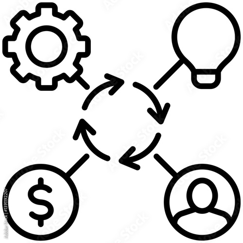 Business Model Icon