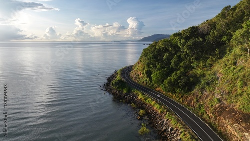 Coastal cars australia road highway Port Douglas cairns beautiful scenic drive