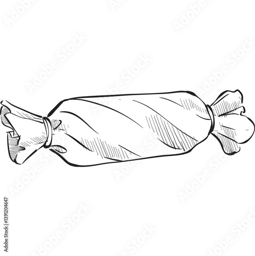 candy handdrawn illustration