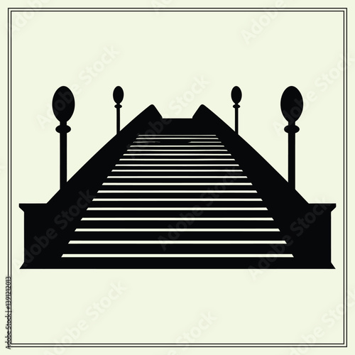 stairway to heaven ramp silhouette