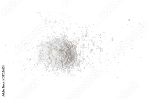 White powder png, collage element clipart, isolated object design