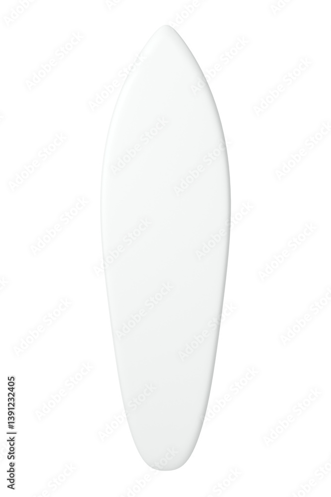 Surfboard png sticker, cute 3D cartoon on transparent background Surfboard png sticker, cute 3D cartoon on transparent background