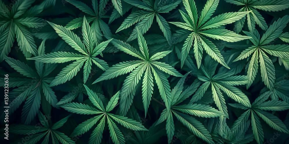 A close-up view of lush green leaves creating a vibrant pattern, showcasing the intricate details of nature's foliage. A close-up view of lush green leaves creating a vibrant pattern, showcasing the intricate details of nature's foliage.