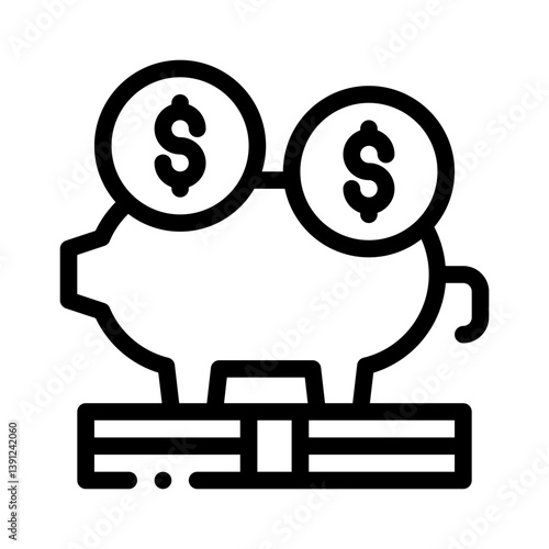 crowdfunding line icon