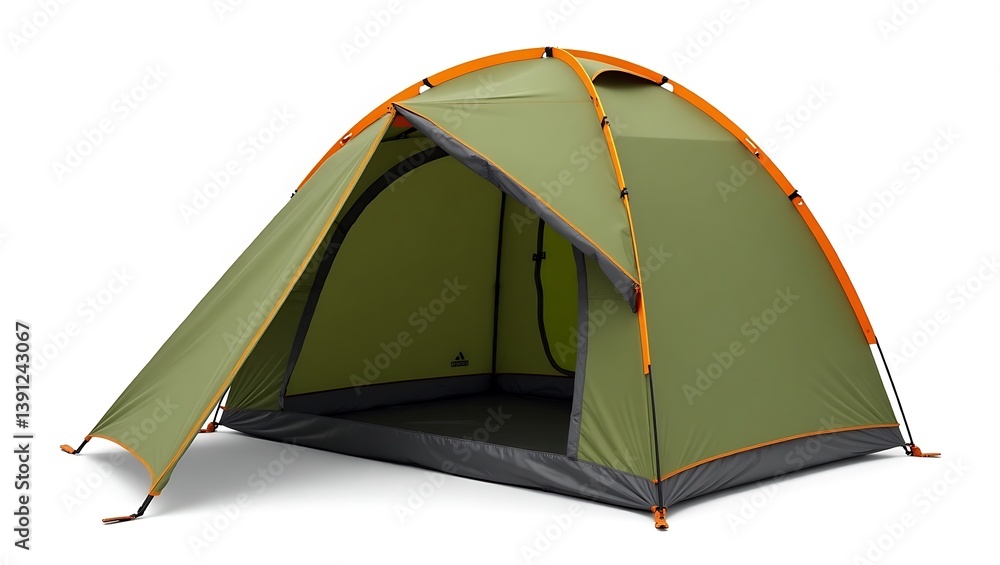 Portable Camping Tent Olive Green Easy Setup Outdoor Adventure Durable Lightweight Compact Travel Portable Camping Tent Olive Green Easy Setup Outdoor Adventure Durable Lightweight Compact Travel