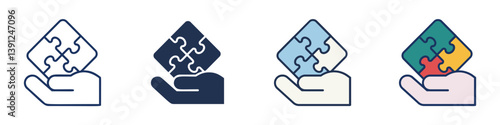 Solutions Icons Collection – Multiple Vector Styles Included