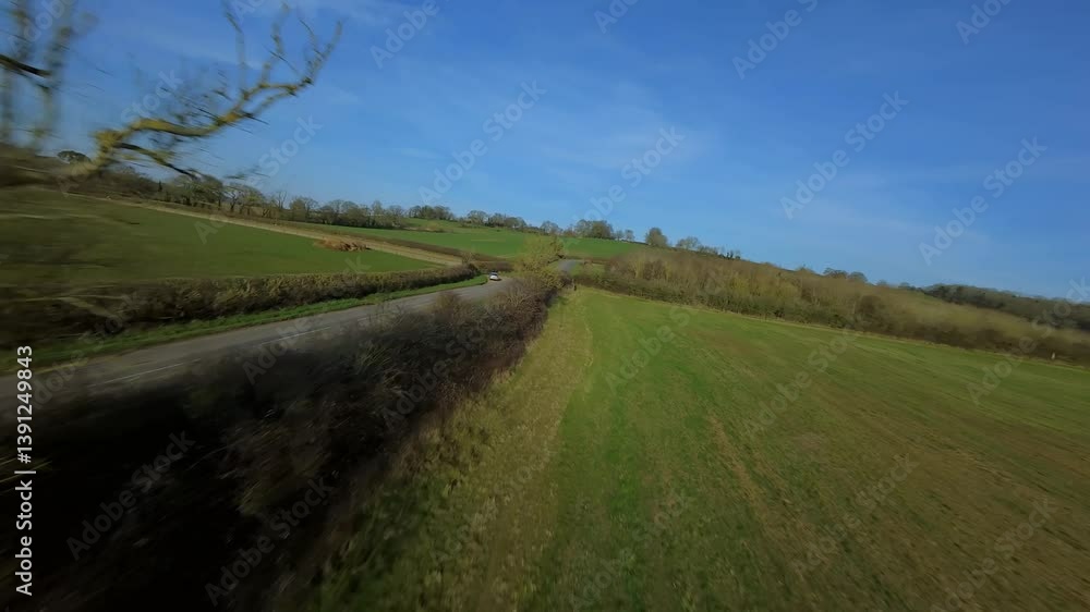 Aerial FPV video over With Code United Kingdom Aerial FPV video over With Code United Kingdom