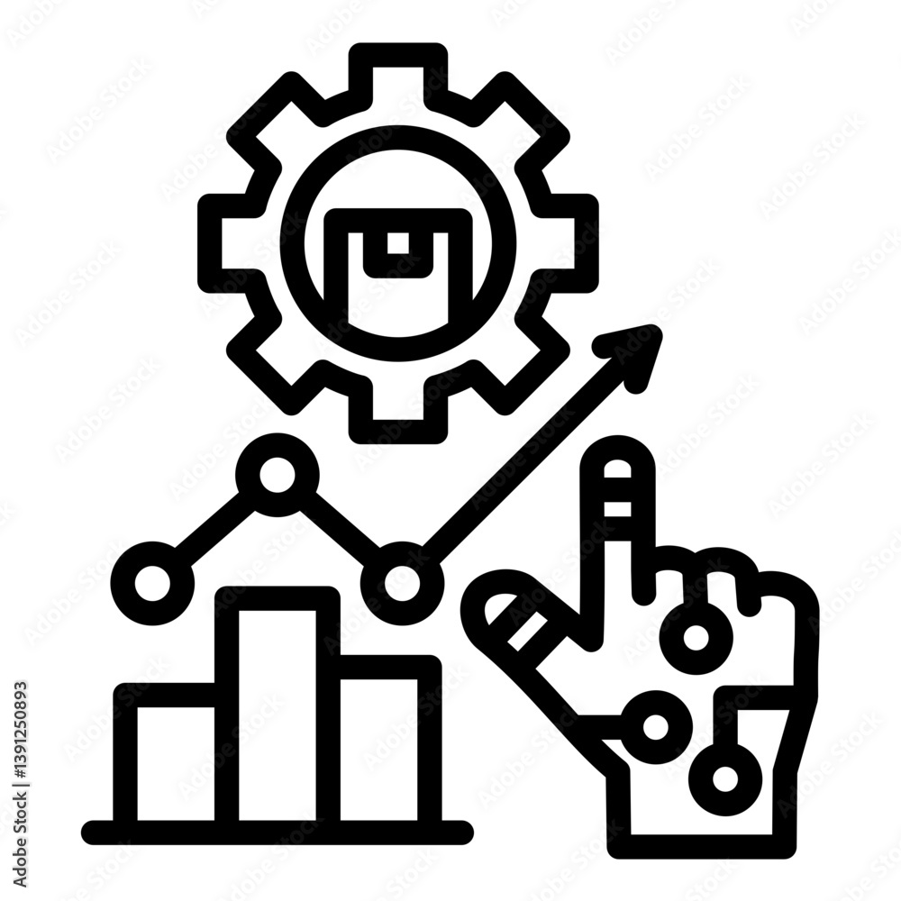 Forecasting Icon Forecasting Icon