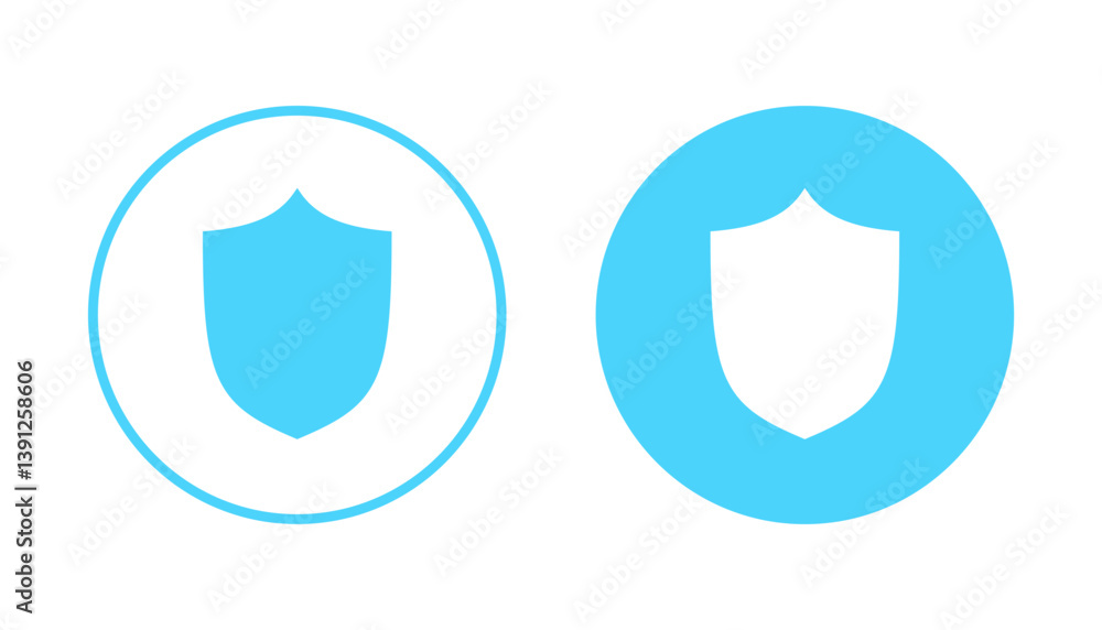 Shield icon vector. Protection icon. Security sign and symbol Shield icon vector. Protection icon. Security sign and symbol